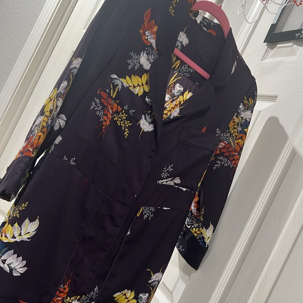 Madewell silk-like wide leg jumpsuit - pristine condition - size S - Picture 6 of 9